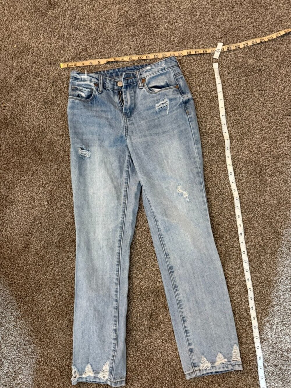 BlankNYC The Madison Crop Distressed Jeans 24
